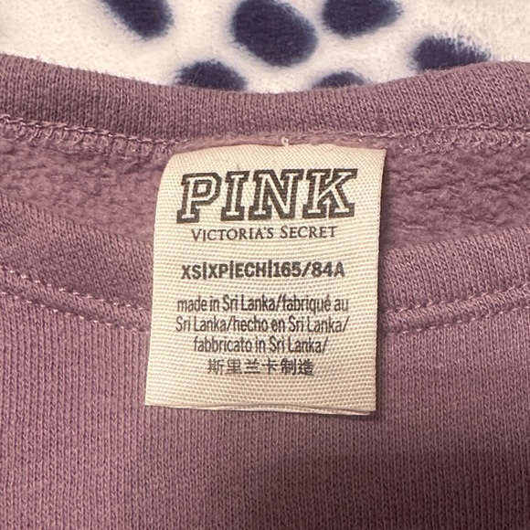 PINK Victoria's Secret Lavender Sweatshirt - Picture 2 of 4